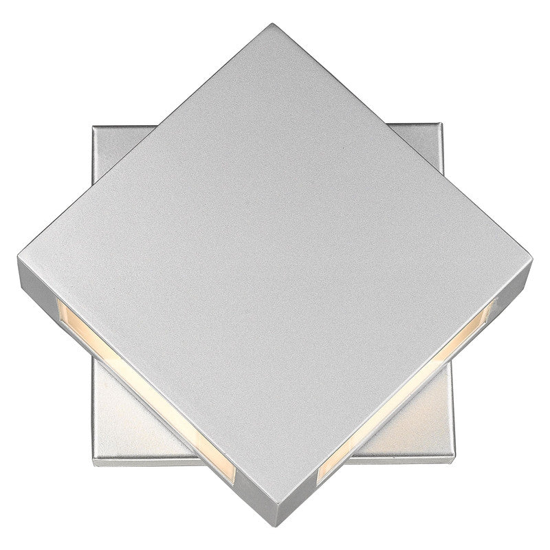 Z-Lite 572S-LED - Quadrate 2 Light 9" Sconce