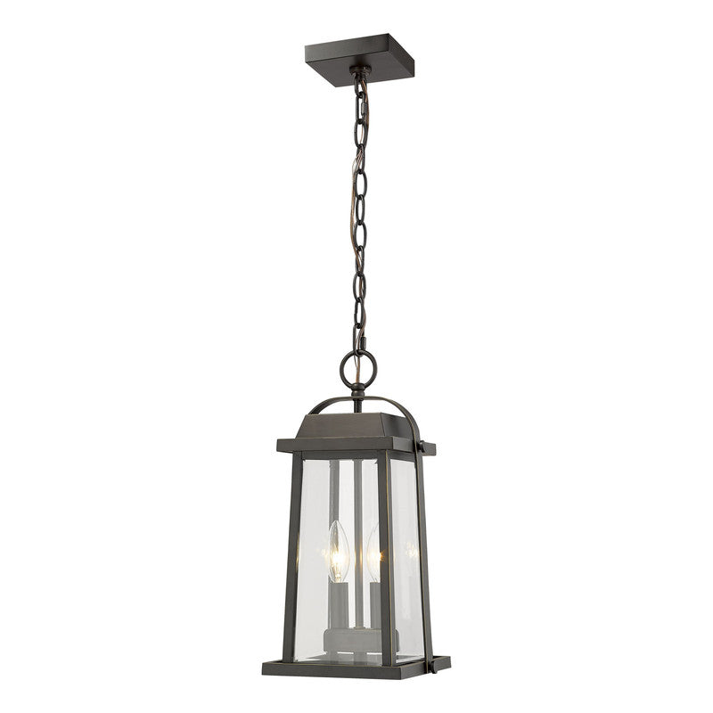 Z-Lite 574CHM - Millworks 2 Light 8" Pendant