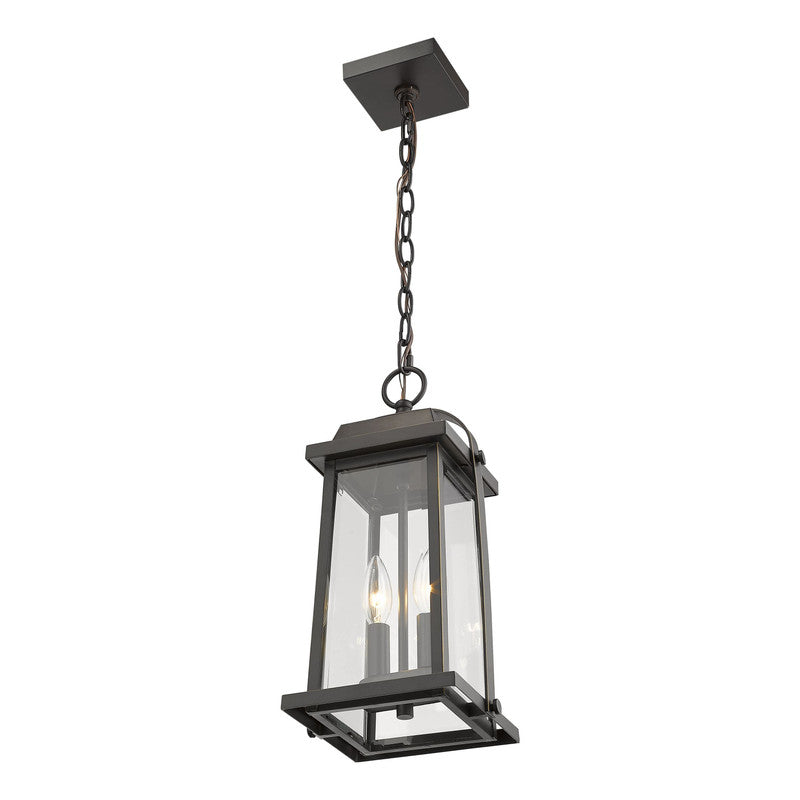 Z-Lite 574CHM - Millworks 2 Light 8" Pendant