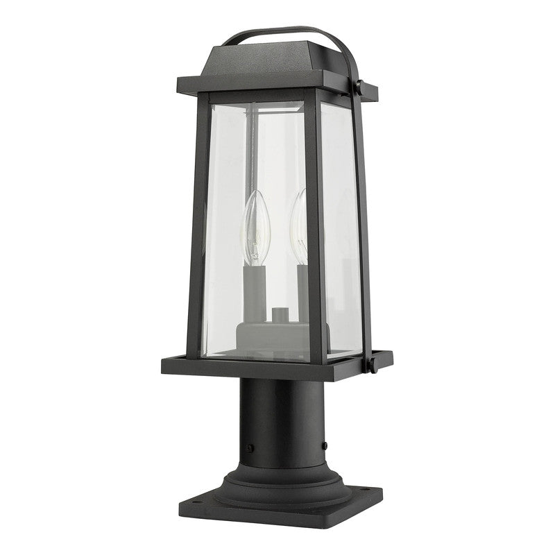 Z-Lite 574PHMR-533PM - Millworks 2 Light 8" Pier Mount