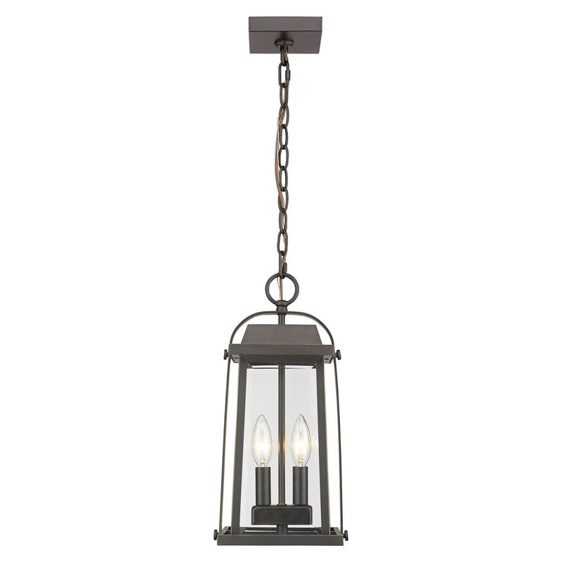 Z-Lite 574CHM - Millworks 2 Light 8" Pendant