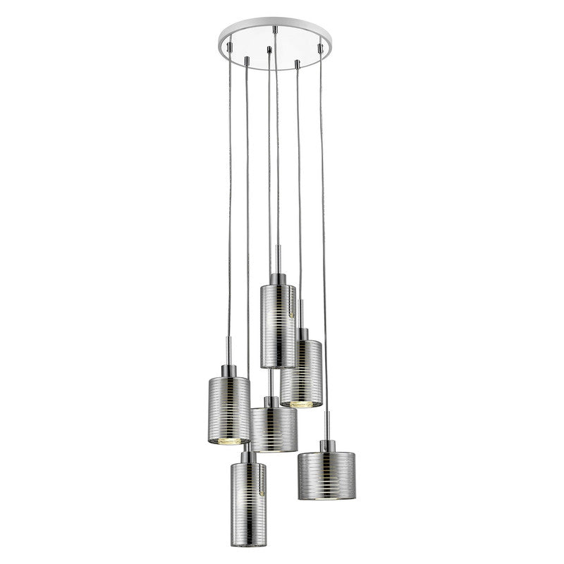 911-6 - Sempter 6 Light 18" Pendant