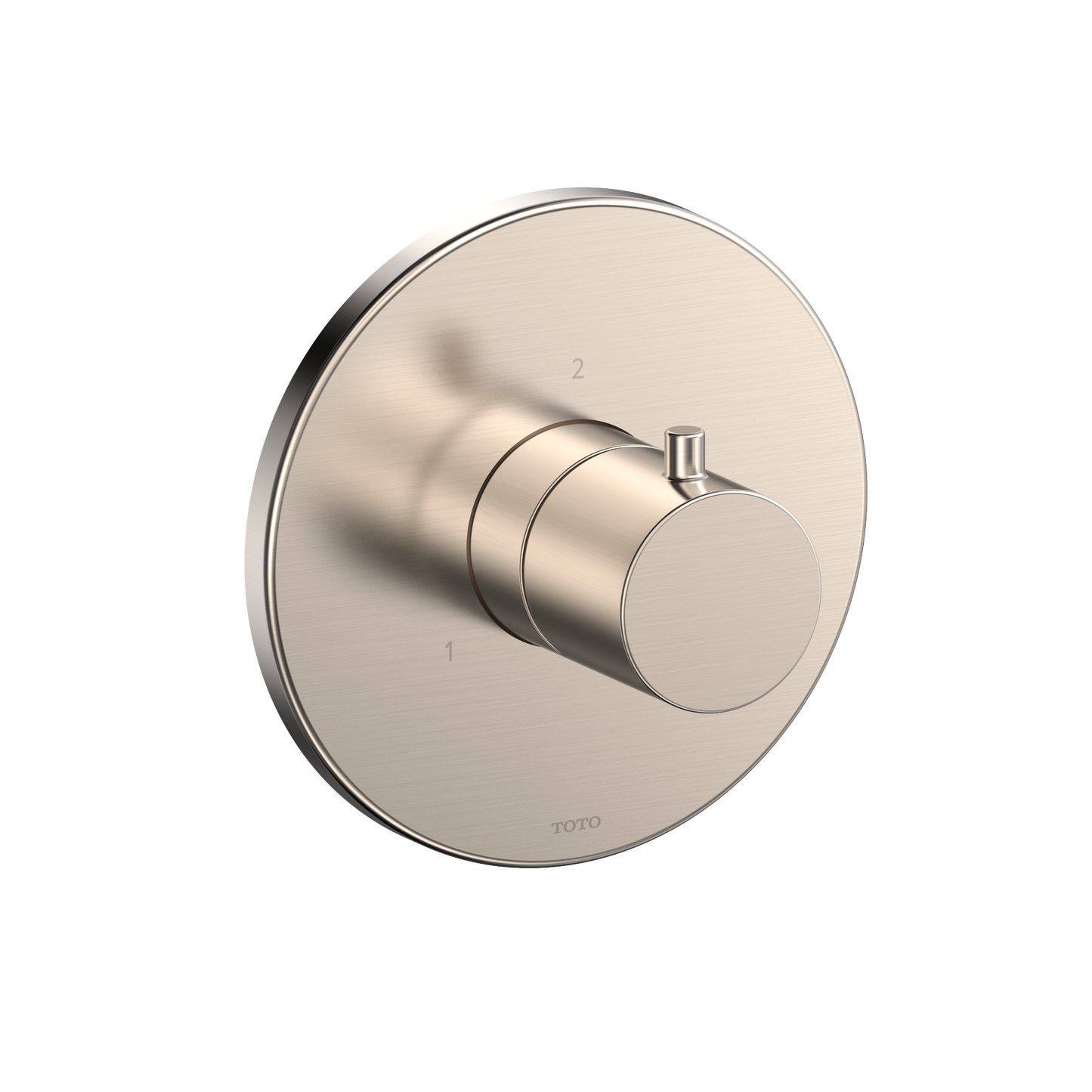 Toto TBV01104U#BN - Round Three-Way Diverter Shower Trim- Brushed Nickel